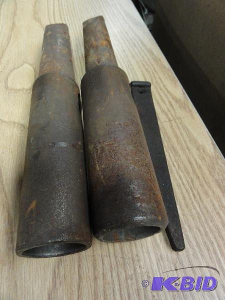 lot 5193 image: (2) Morse Taper Adapters MT#6 to MT#5 and (1)...
