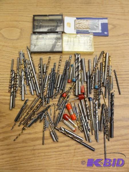 lot 5196 image: Approx (125) Assorted Drill Bits, 116" ...