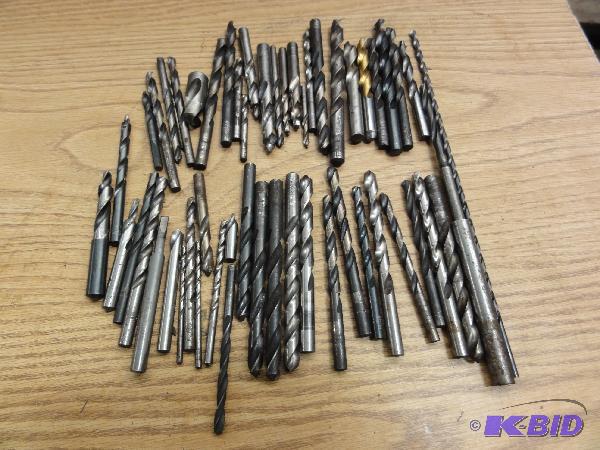 lot 5197 image: (50) Assorted drill bits, 18" up to 71...