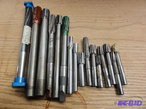 lot 5201 image: (16) Assorted Reamers, 916" up to 1&quo...