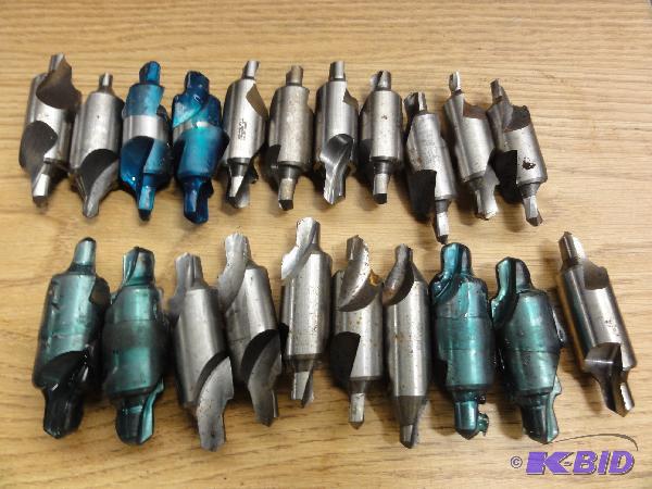 lot 5205 image: (21) Assorted Center Drills, Approx 12"...