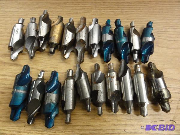 lot 5206 image: (21) Assorted Center Drills, Approx 12"...