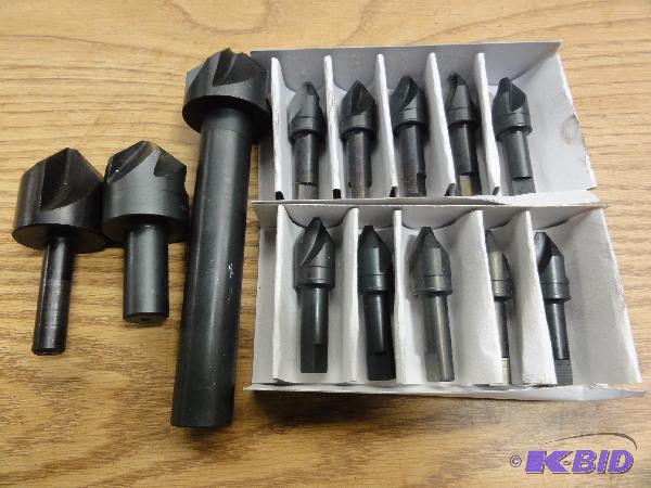 lot 5208 image: (13) Assorted Counter Sink Bits...