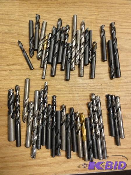 lot 5242 image: (40) Assorted drill bits, 14" up to 12...