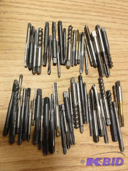 lot 5244 image: (50) Assorted Taps, 0-8 ONF up to 516-24...