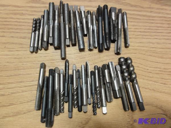 lot 5245 image: (35) Assorted Taps, 14-20NC up to 14-18...