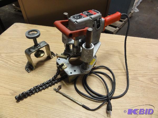 lot 5259 image: Milwaukee Heavy Duty Hole Hawg Drill Cat No. ...