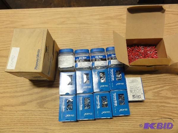 lot 5271 image: Over (4200) Ring Terminals, 14-16AWG, 14-18AW...