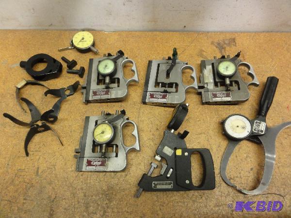 lot 16 image: (6) Assorted Gauges to include (1) Boice wit...