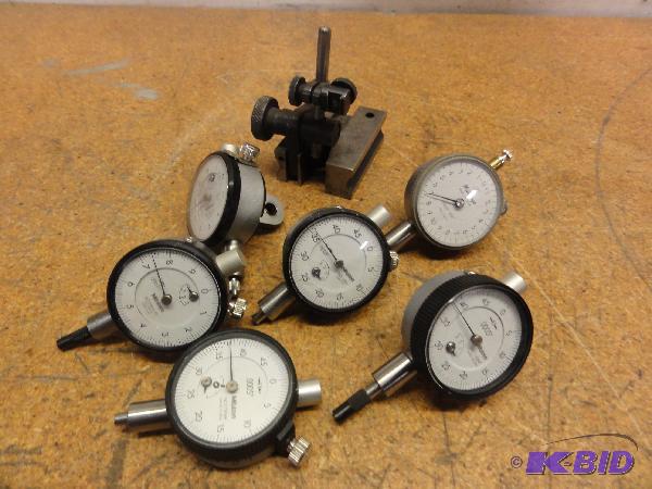 lot 30 image: (6) Mitutoyo Indicators to include (1) No. 1...