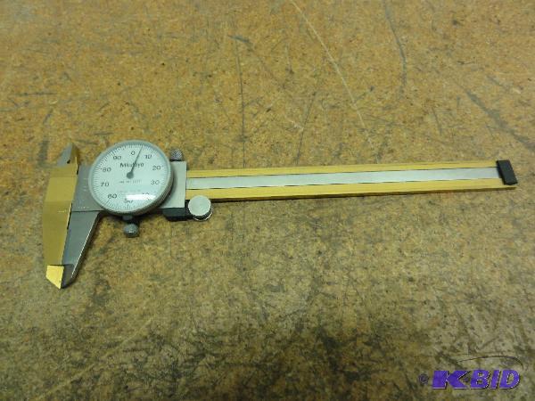 lot 32 image: Mitutoyo 6" Caliper, 001", Shock Pr...