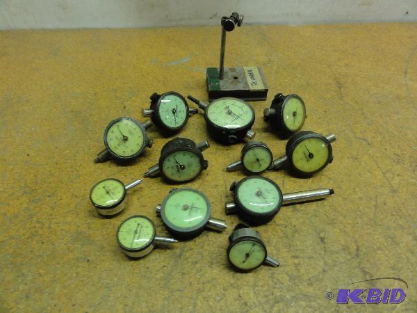 lot 39 image: (12) Assorted Federal Indicators Jeweled .001...