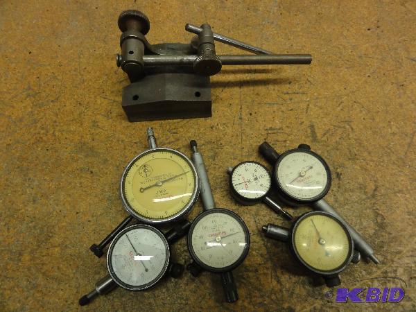 lot 41 image: (6) Assorted Starrett Indicators to include ...