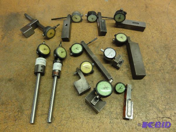 lot 53 image: (12) Assorted Indicators with fixtures to inc...