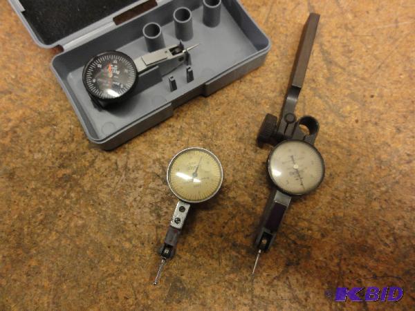 lot 55 image: (3) Browne and Sharpe BesTest Indicators to i...