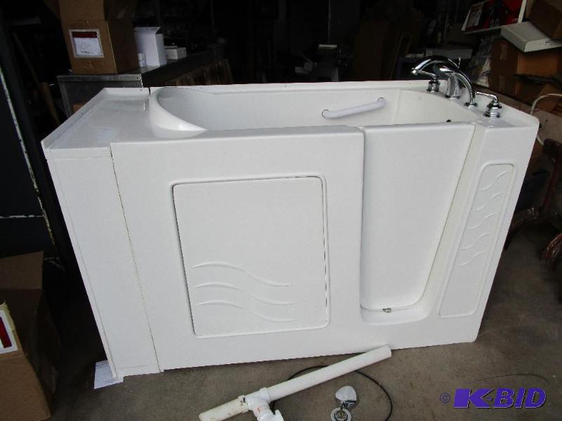 Walk in bathtub shower