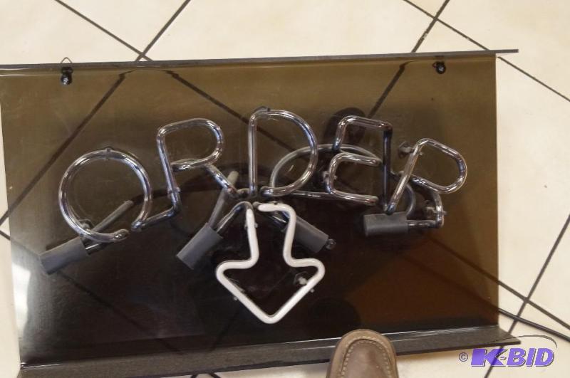 lot 35 image: Order neon sign