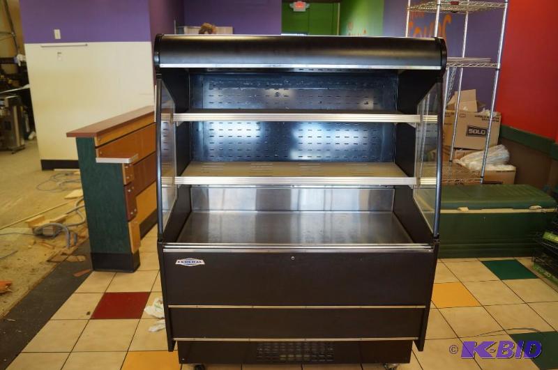 lot 44 image: refrigerated display case