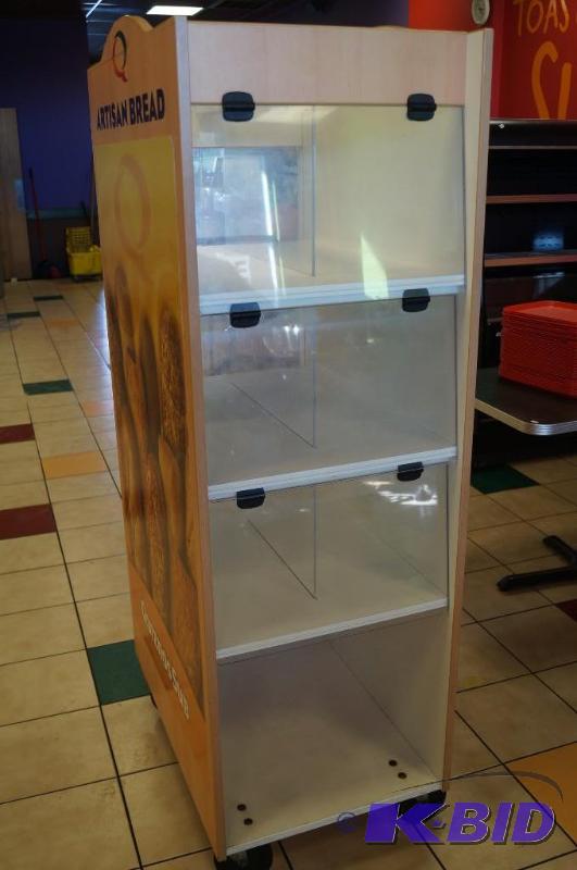 lot 64 image: bread display case