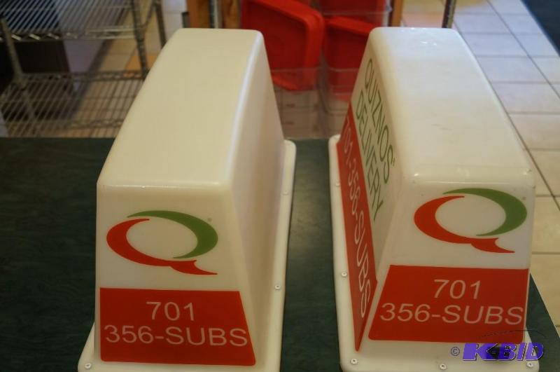 lot 70 image: magnetic delivery signs