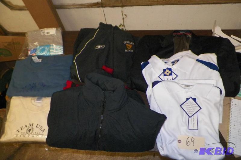 Sweatshirt, Suit Coat & Shirt Lot
