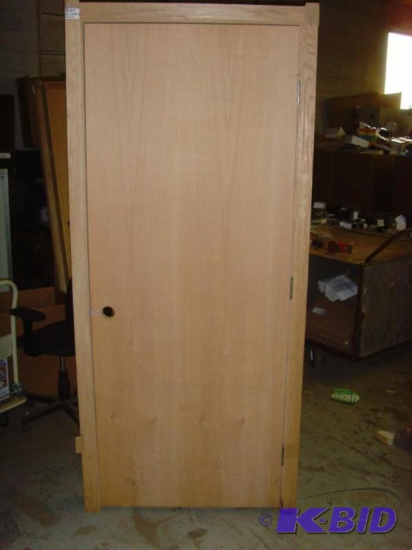 Oak Finish Door & Frame
