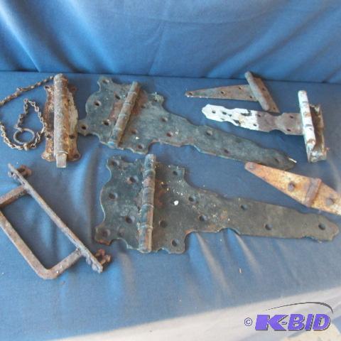 Strap Hinges, Handles