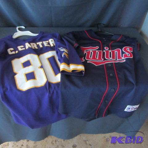 Twins, Vikings Jerseys