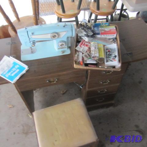 Cabinet Sewing Machine