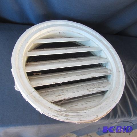 Round Wood Louver