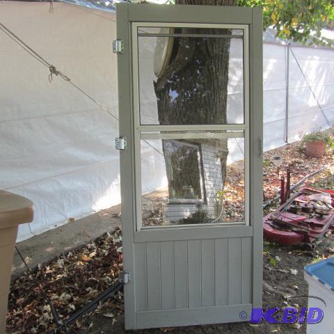 Wood Screen Door