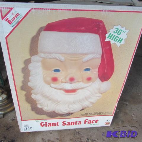 Lighted Santa