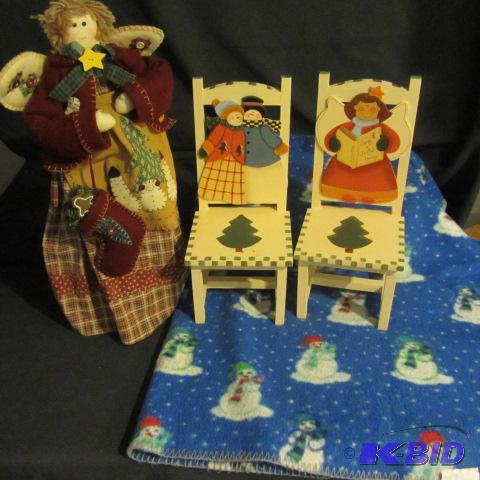 Tree Topper, Chairs, Fleece