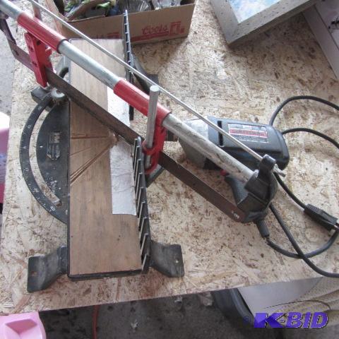 Electric Drill, Miter Box