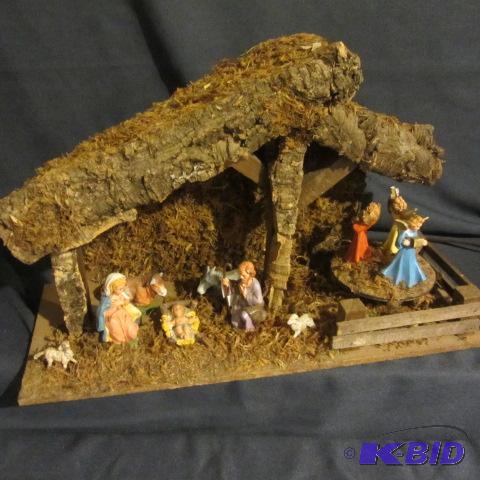 Nativity with Music Box