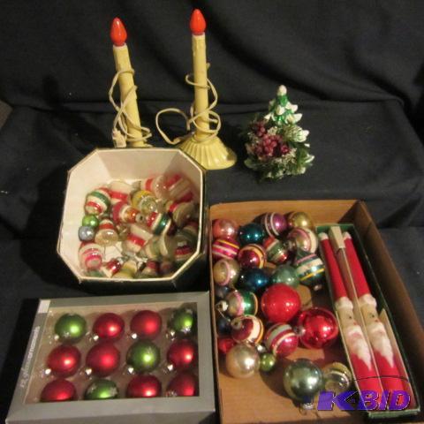 Vintage Glass Ornaments