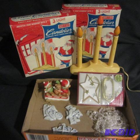 Vintage Candolier, Ornaments