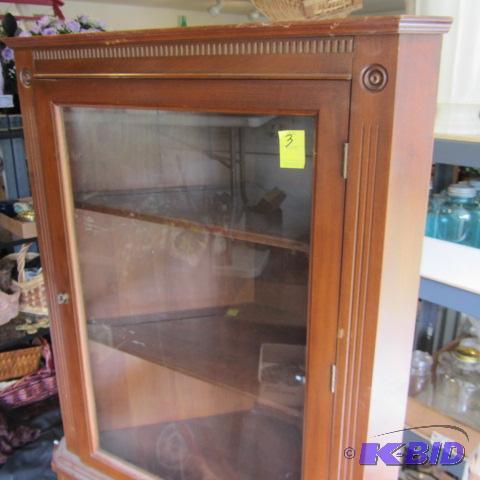 Corner Curio Cabinet