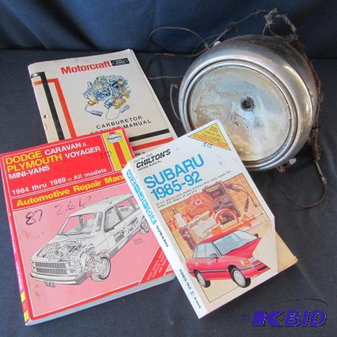 Headlight, Car Manuals
