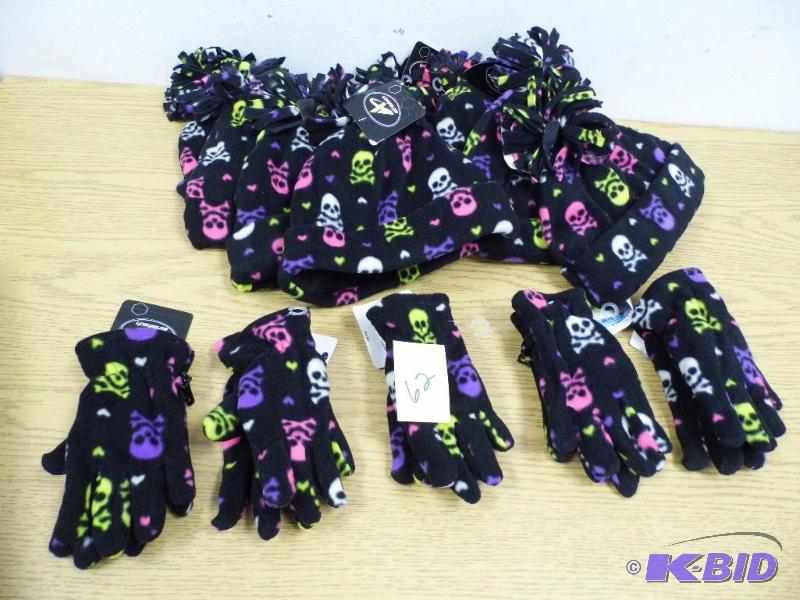 Assorted Winter Hats, Gloves, Scarves