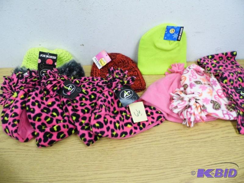 Assorted Winter Hats, Gloves, Scarves