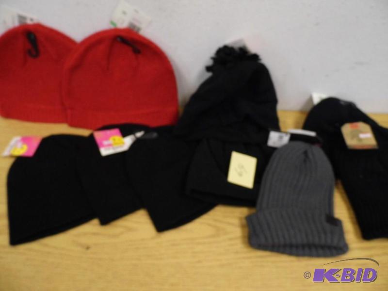 Assorted Winter Hats, Gloves, Scarves