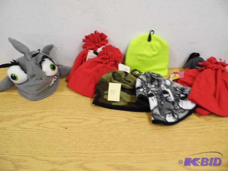 Assorted Winter Hats, Gloves, Scarves