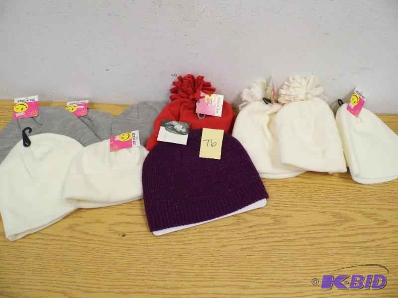 Assorted Winter Hats, Gloves, Scarves