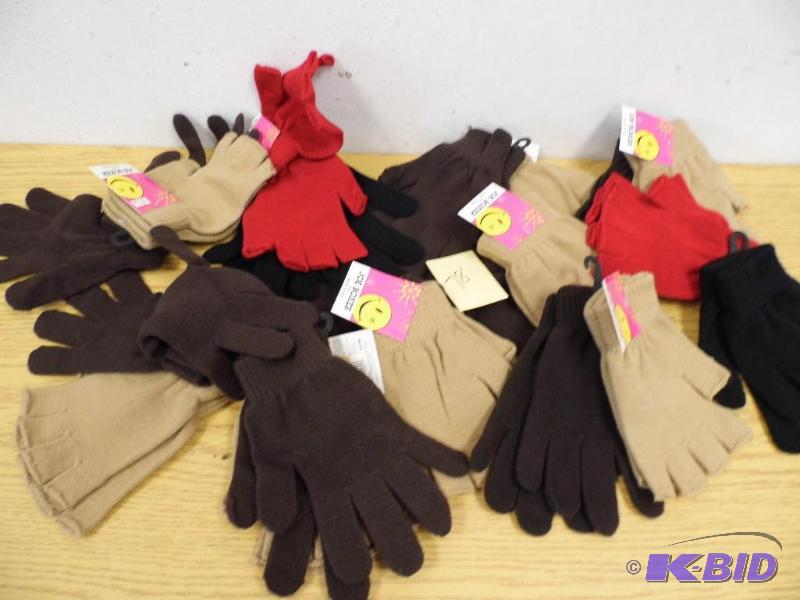 Assorted Winter Hats, Gloves, Scarves