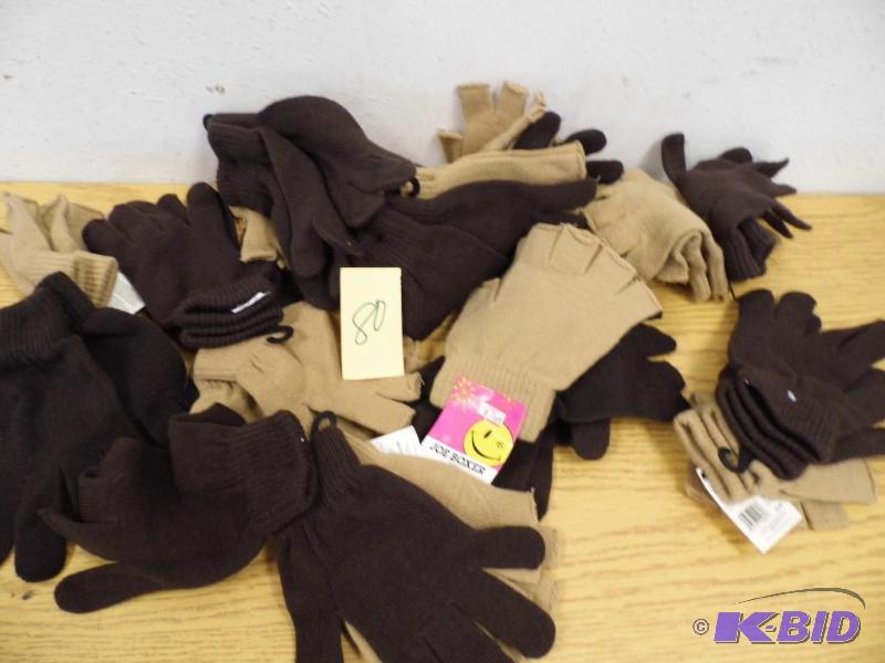 Assorted Winter Hats, Gloves, Scarves