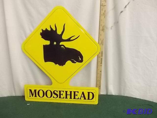 Moosehead Tin Sign 21x17...