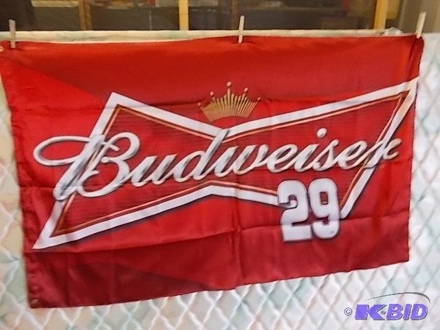 Budweiser 3x5 Double Side Flag...