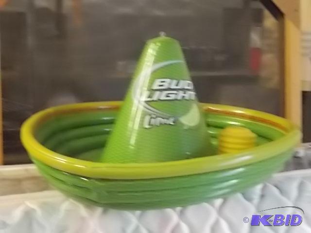 Bud Light Lime Inflatable Sombrero Server...