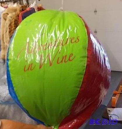 Adventures In Wine Inflatable Hot Air Balloon...